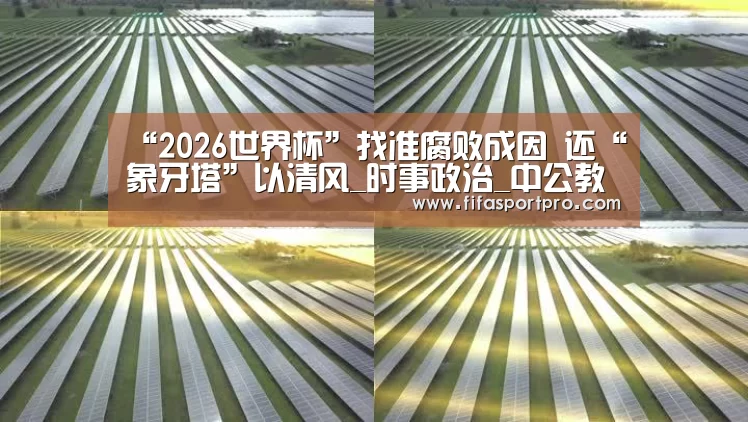 “2026世界杯”找准腐败成因 还“象牙塔”以清风_时事政治_中公教育网(图3) FIFA世界杯